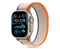 TECH-PROTECT Nylon Stripe do Apple Watch 44/45/46/49 mm Cream/Orange 5906302370832 - 1296616 - zdjęcie 1